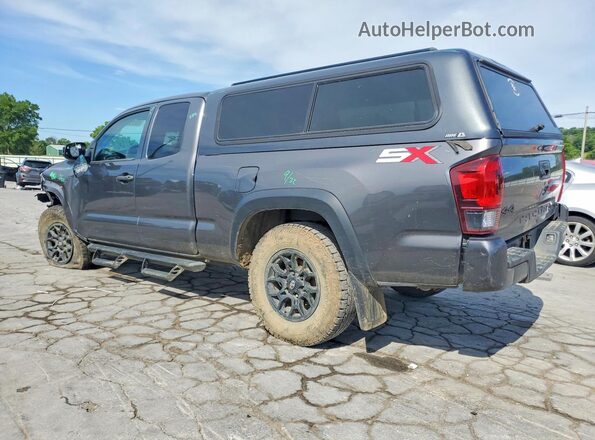 3TYSX5EN6MT005040 2021 TOYOTA TACOMA Gray Trasero izquierdo