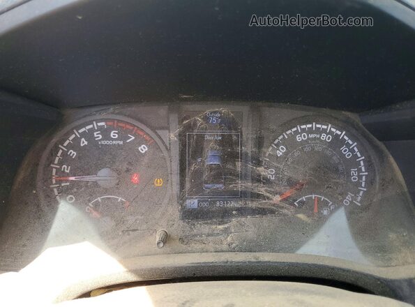 3TYSX5EN6MT005040 2021 TOYOTA TACOMA Gray Vista del cuadro de instrumentos