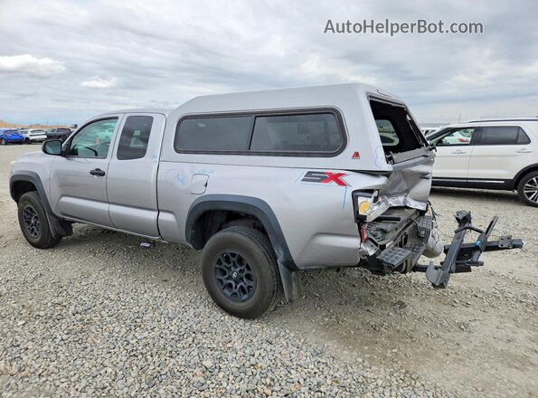 3TYSX5EN8LT002445 2020 TOYOTA TACOMA Серебряный Задняя левая четверть