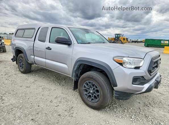 3TYSX5EN8LT002445 2020 TOYOTA TACOMA Серебряный Передняя правая четверть
