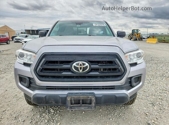 3TYSX5EN8LT002445 2020 TOYOTA TACOMA Серебряный Вид спереди