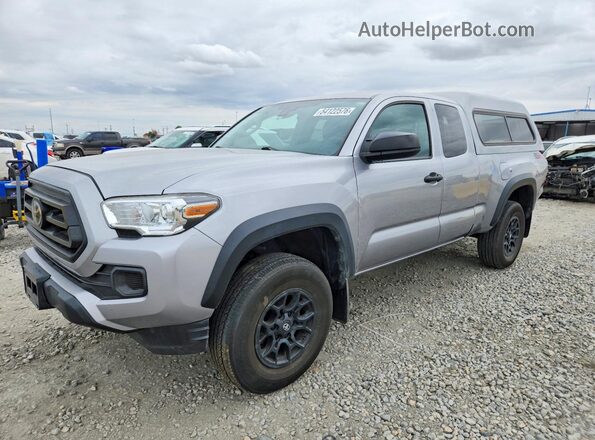3TYSX5EN8LT002445 2020 TOYOTA TACOMA Серебряный Передняя левая четверть