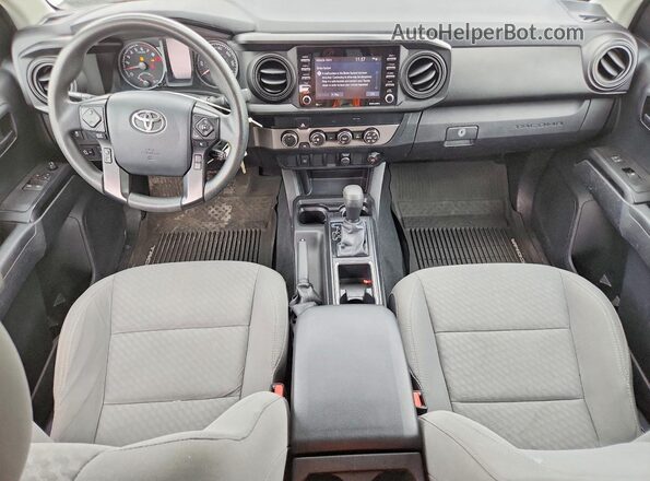 3TYSX5EN8LT002445 2020 TOYOTA TACOMA Серебряный Вид панели приборов