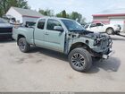 2022 Toyota Tacoma Trd Sport Gray vin: 3TYSZ5AN9NT081126