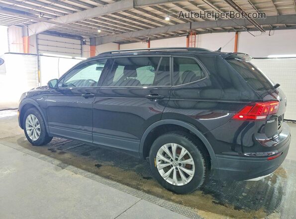 3VV0B7AX0JM157381 2018 VOLKSWAGEN TIGUAN Черный Задняя левая четверть