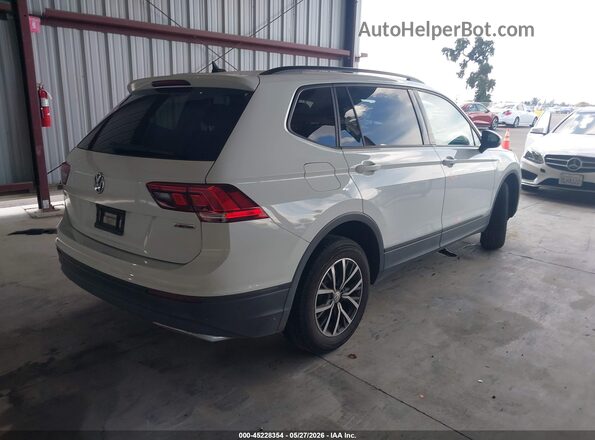 3VV0B7AX0MM060203 2021 VOLKSWAGEN TIGUAN Белый Задняя правая четверть
