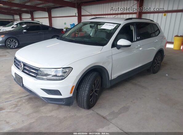3VV0B7AX0MM060203 2021 VOLKSWAGEN TIGUAN Белый Передняя левая четверть