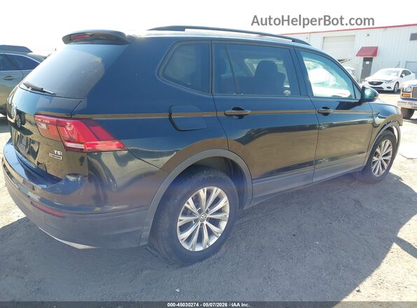 3VV0B7AX1JM107184 2018 VOLKSWAGEN TIGUAN Черный Задняя правая четверть