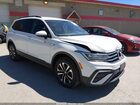 2022 Volkswagen Tiguan 2.0t S Белый vin: 3VV0B7AX1NM153118