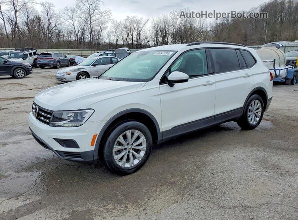 3VV0B7AX3LM107058 2020 VOLKSWAGEN TIGUAN Белый Передняя левая четверть
