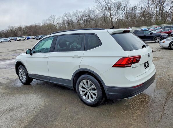 3VV0B7AX3LM107058 2020 VOLKSWAGEN TIGUAN Белый Задняя левая четверть
