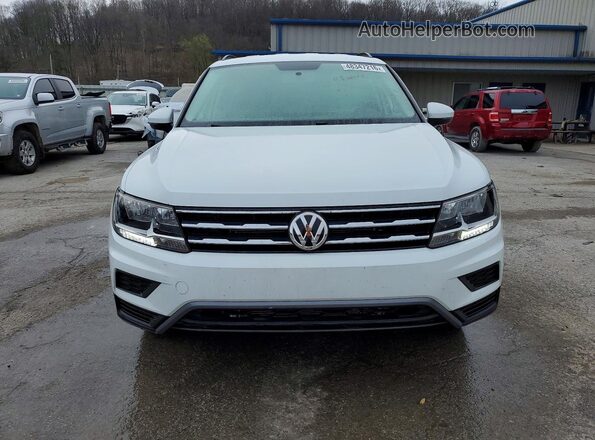 3VV0B7AX3LM107058 2020 VOLKSWAGEN TIGUAN Белый Вид спереди