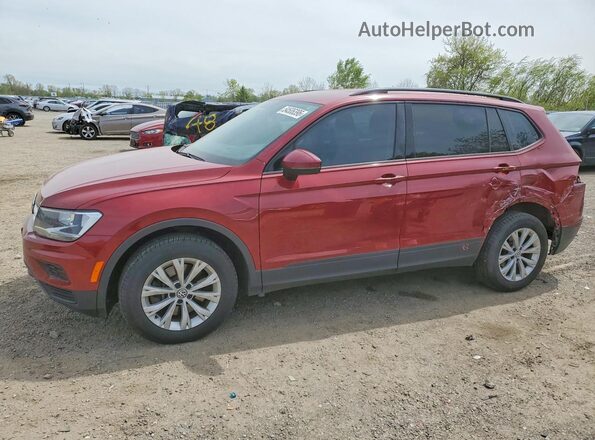 3VV0B7AX3LM123227 2020 VOLKSWAGEN TIGUAN Red Vista tres cuartos delantera izquierda