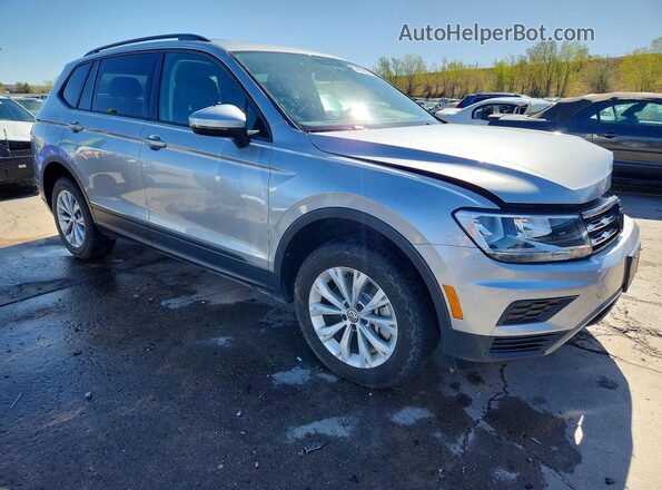 3VV0B7AX4LM058159 2020 VOLKSWAGEN TIGUAN Silver Передня права чверть