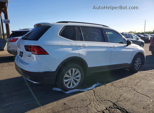 3VV0B7AX5JM028455 2018 VOLKSWAGEN TIGUAN White Задня права чверть