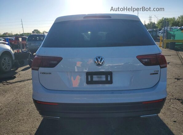3VV0B7AX5JM028455 2018 VOLKSWAGEN TIGUAN White Вид ззаду