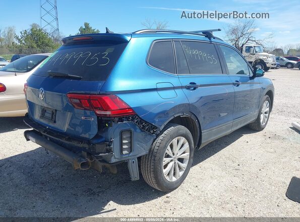 3VV0B7AX5LM092353 2020 VOLKSWAGEN TIGUAN Blue უკანა მარჯვენა