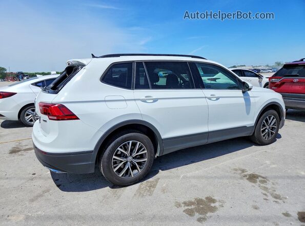 3VV0B7AX5MM021140 2021 VOLKSWAGEN TIGUAN Белый Задняя правая четверть