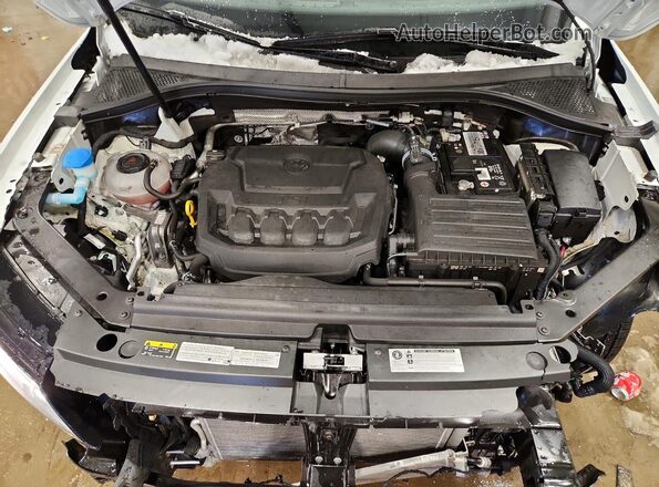 3VV0B7AX6LM095875 2020 VOLKSWAGEN TIGUAN White ძრავის განყოფილების ხედი