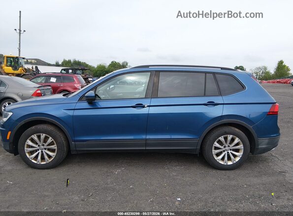 3VV0B7AX7KM053567 2019 VOLKSWAGEN TIGUAN Blue Панорамний вид салону 360°