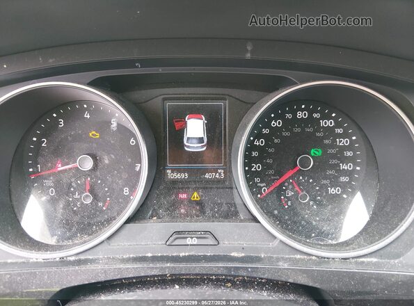 3VV0B7AX7KM053567 2019 VOLKSWAGEN TIGUAN Blue Вид задніх сидінь