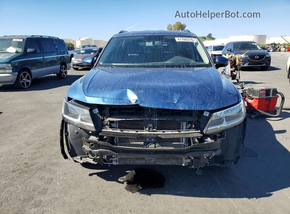 3VV0B7AX7LM124820 2020 VOLKSWAGEN TIGUAN Синий Вид спереди