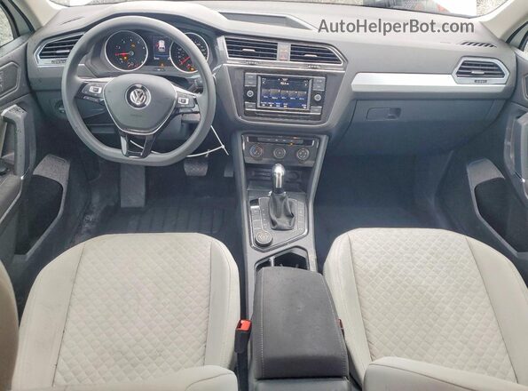3VV0B7AX8LM176084 2020 VOLKSWAGEN TIGUAN Белый Вид панели приборов