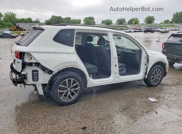3VV0B7AX8MM049501 2021 VOLKSWAGEN TIGUAN Белый Задняя правая четверть