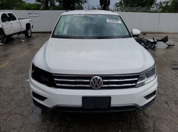 3VV0B7AX8MM049501 2021 VOLKSWAGEN TIGUAN Белый Вид спереди
