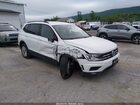 2018 Volkswagen Tiguan 2.0t S White vin: 3VV0B7AX9JM017720