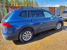 2018 Volkswagen Tiguan S Синий vin: 3VV0B7AX9JM142586