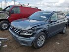 2018 Volkswagen Tiguan S Gray vin: 3VV1B7AX0JM124353