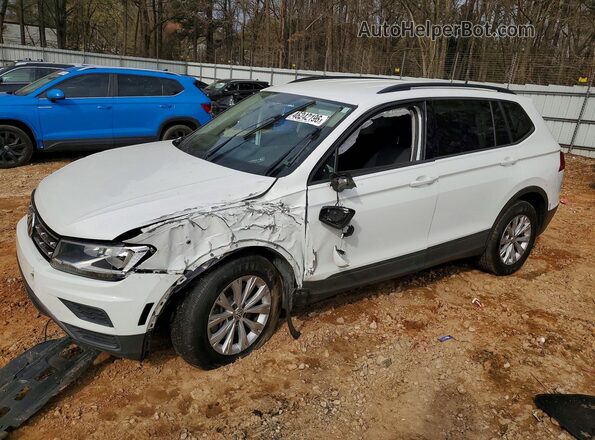 3VV1B7AX0LM043467 2020 VOLKSWAGEN TIGUAN Белый Передняя левая четверть
