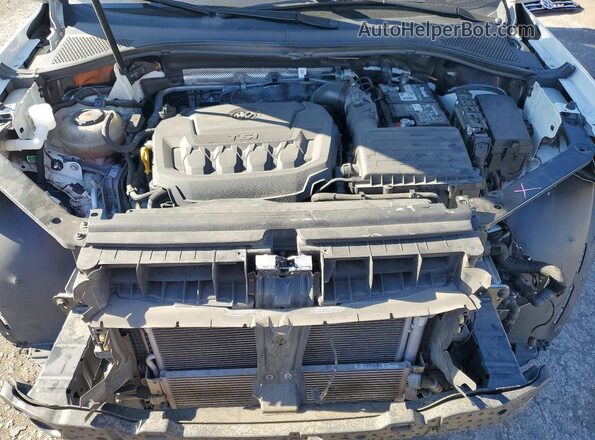 3VV1B7AX1MM107775 2021 VOLKSWAGEN TIGUAN Белый Вид подкапотного пространства