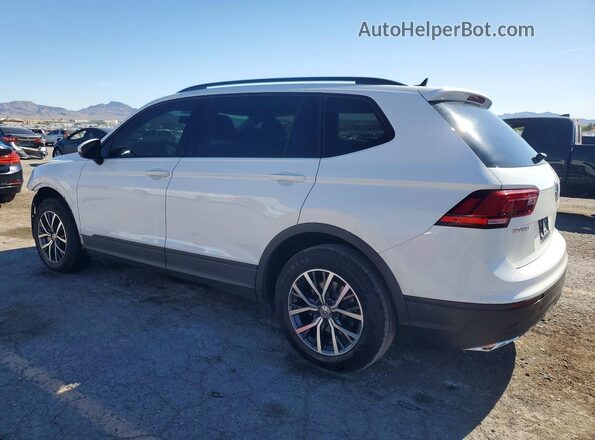 3VV1B7AX1MM107775 2021 VOLKSWAGEN TIGUAN Белый Задняя левая четверть