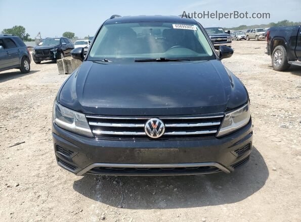 3VV1B7AX2KM116109 2019 VOLKSWAGEN TIGUAN Black Widok z przodu