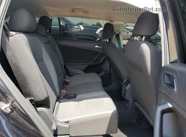 3VV1B7AX2KM116109 2019 VOLKSWAGEN TIGUAN Black Widok wnętrza z tyłu