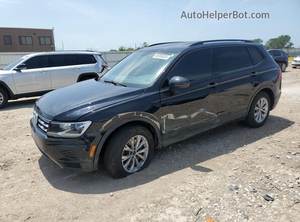 3VV1B7AX2KM116109 2019 VOLKSWAGEN TIGUAN Black Przód lewy