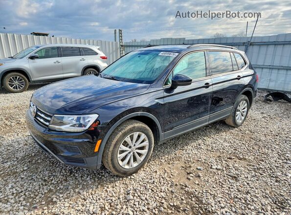 3VV1B7AX2LM076969 2020 VOLKSWAGEN TIGUAN Black Передня ліва чверть