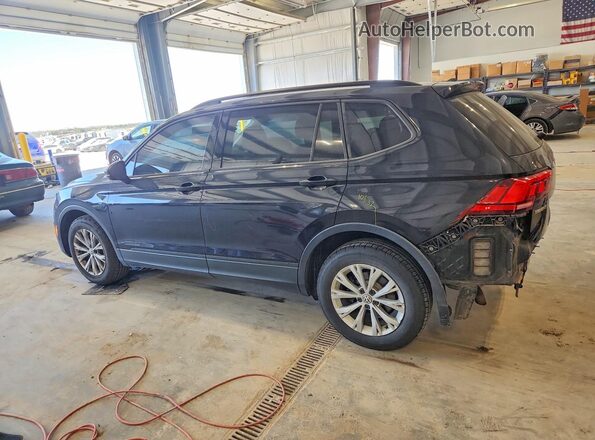 3VV1B7AX3JM019824 2018 VOLKSWAGEN TIGUAN Black Trasero izquierdo