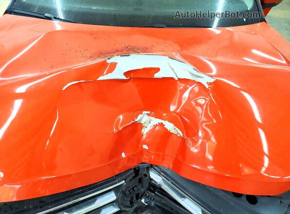 3VV1B7AX3KM033675 2019 VOLKSWAGEN TIGUAN Orange Vista del compartimento del motor