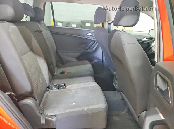 3VV1B7AX3KM033675 2019 VOLKSWAGEN TIGUAN Orange Vista interior trasera