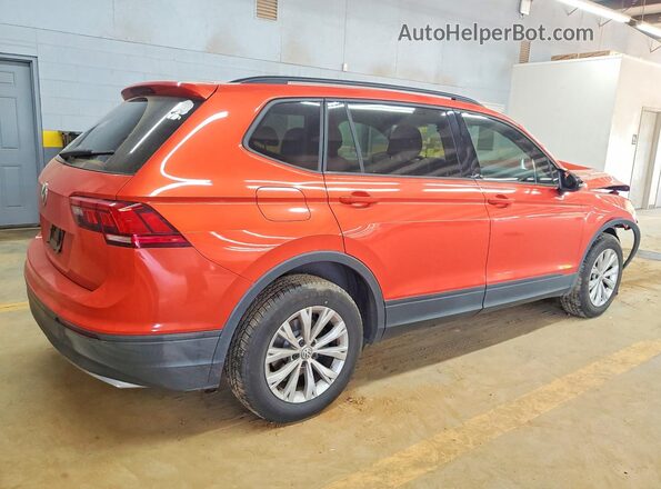 3VV1B7AX3KM033675 2019 VOLKSWAGEN TIGUAN Orange Trasero derecho