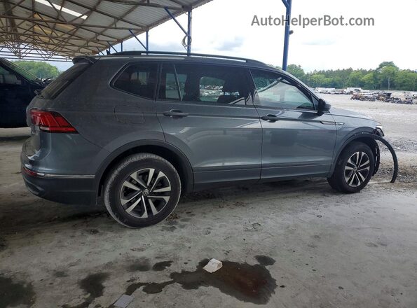 3VV1B7AX3NM020834 2022 VOLKSWAGEN TIGUAN Серый Задняя правая четверть