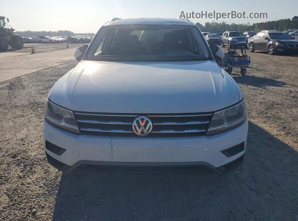 3VV1B7AX5KM078648 2019 VOLKSWAGEN TIGUAN Белый Вид спереди