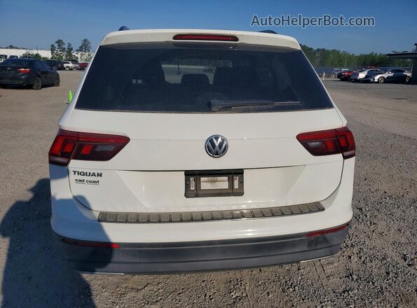 3VV1B7AX5KM078648 2019 VOLKSWAGEN TIGUAN Белый Вид сзади