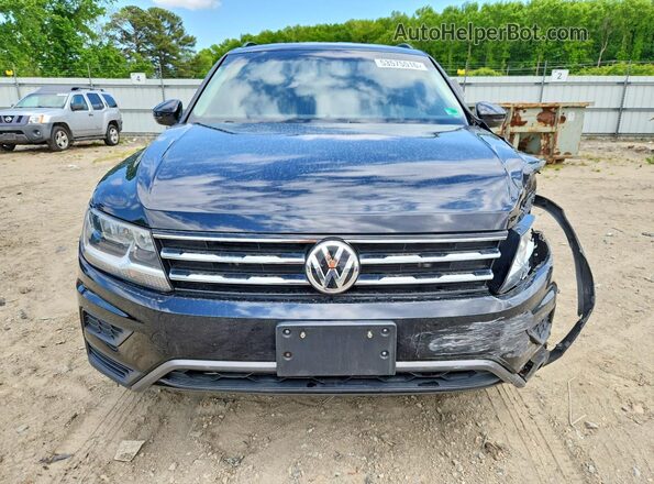 3VV1B7AX5MM080743 2021 VOLKSWAGEN TIGUAN Черный Вид спереди