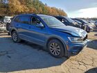 2018 Volkswagen Tiguan S Blue vin: 3VV1B7AX6JM011684