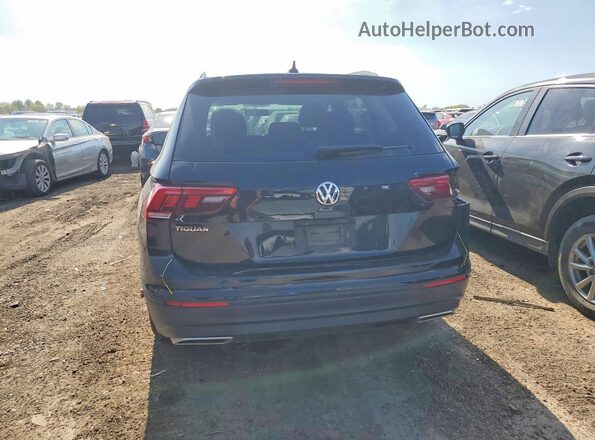 3VV1B7AX6MM108081 2021 VOLKSWAGEN TIGUAN Черный Вид сзади