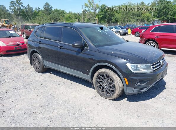 3VV1B7AX7JM084868 2018 VOLKSWAGEN TIGUAN Black Передня права чверть
